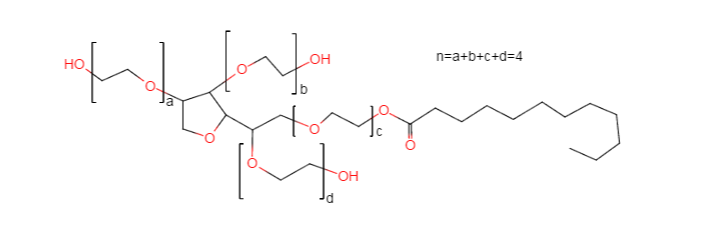 molecular formula of polysorbate 21